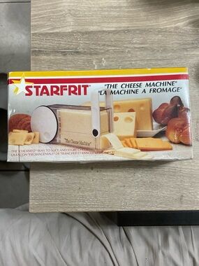Vintage Starfrit 'The Cheese Machine' Slicer NEW